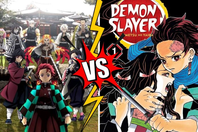 Demon Slayer Anime and Manga Comparison (3)